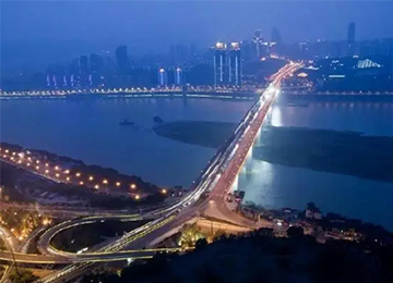 Chongqing Shibanpo Yangtze River Bridge Twin Bridge